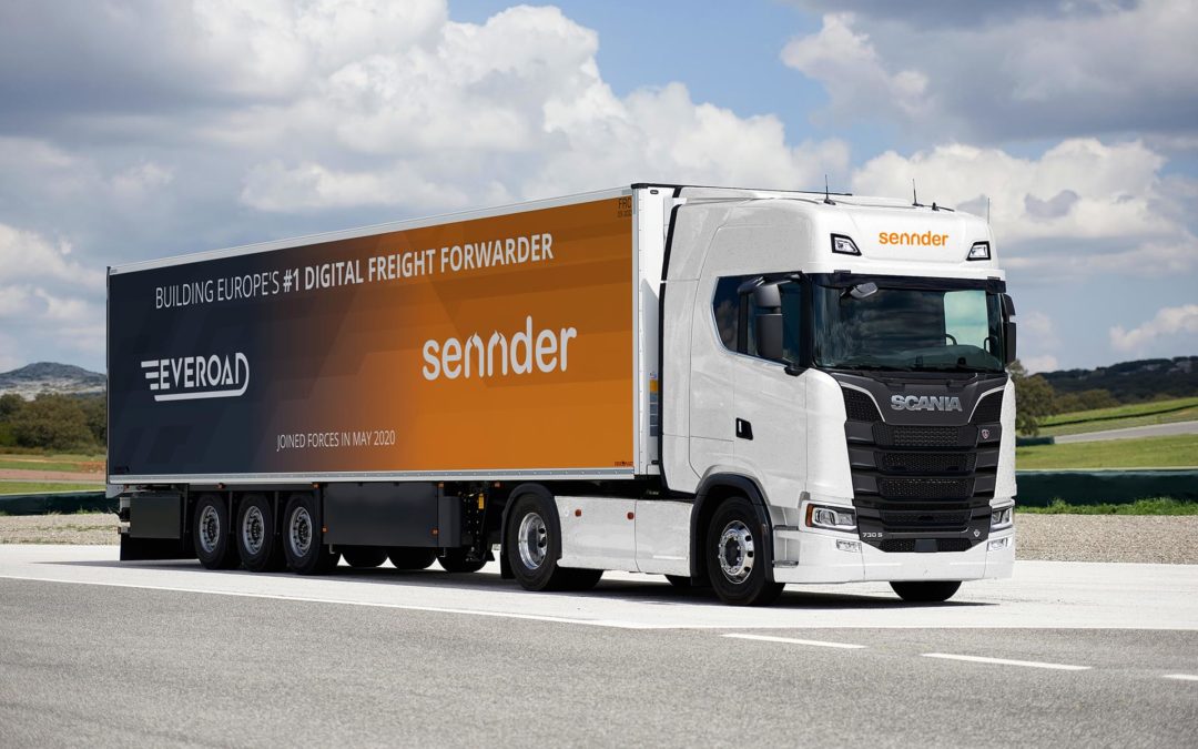 Sennder, leader européen du transport de marchandises digitalisé