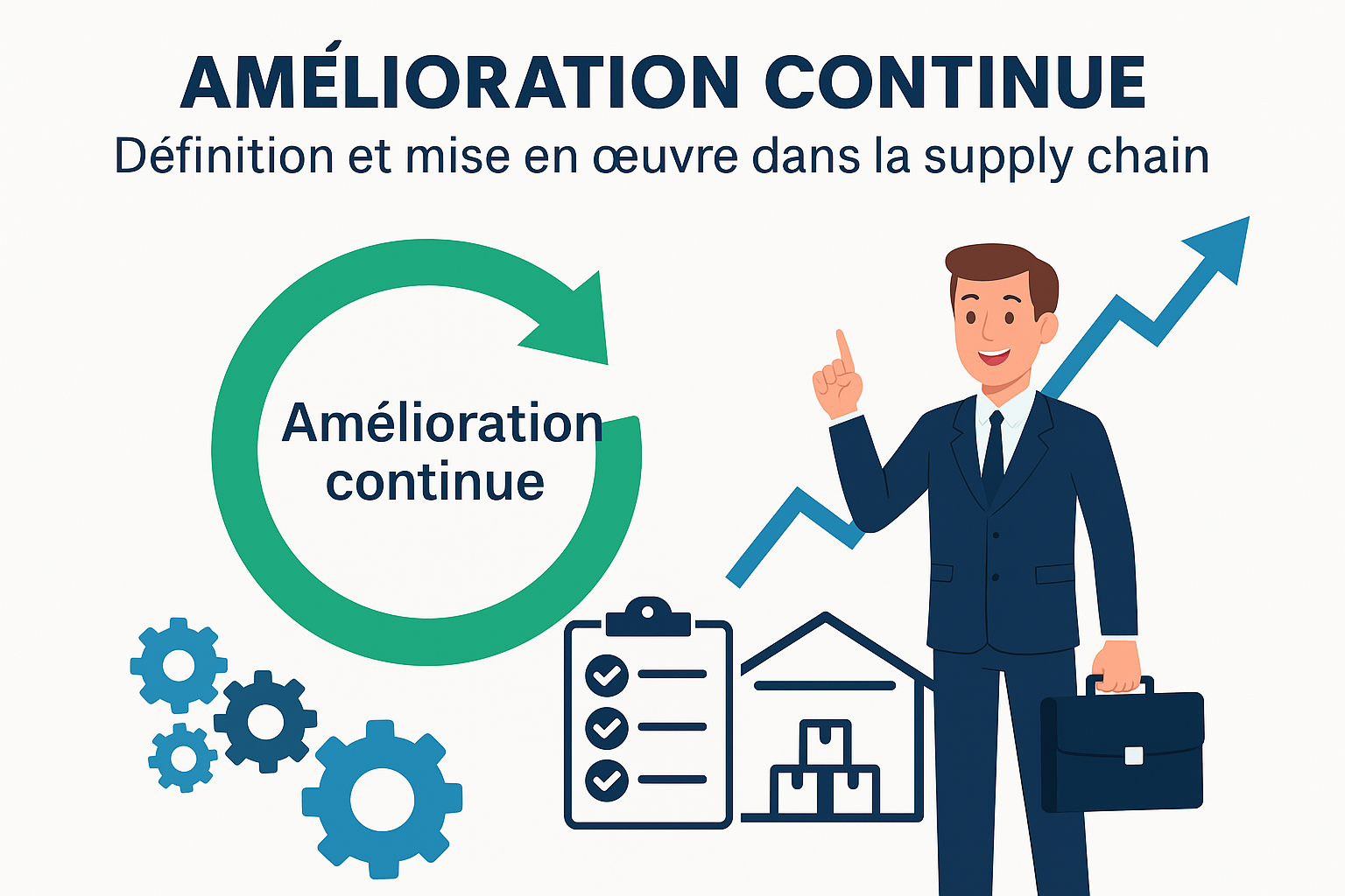 Amélioration continue : Définition et mise en œuvre dans la supply chain